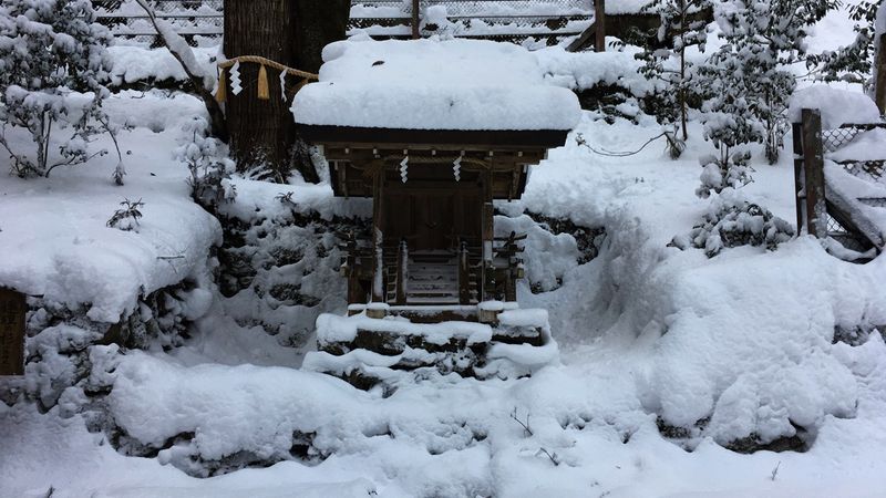 貴船神社の奥宮の日吉社(Hiyoshi-sha Shrine of the Kifune-jinja Shrine)