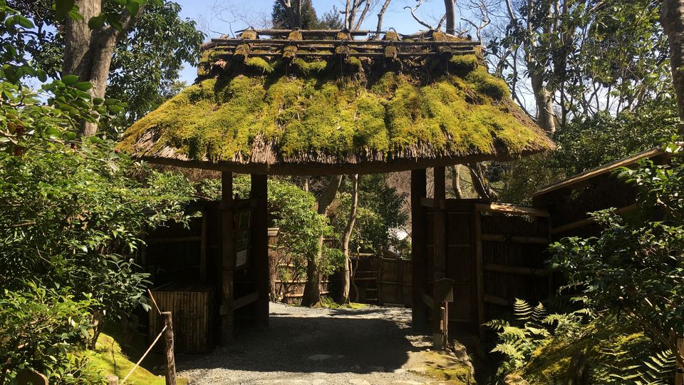 祇王寺の山門(San-mon gate of Gio-ji Temple)