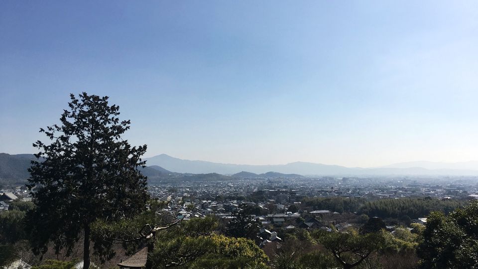 常寂光寺の展望台(Viewing platform of Jojakko-ji Temple)