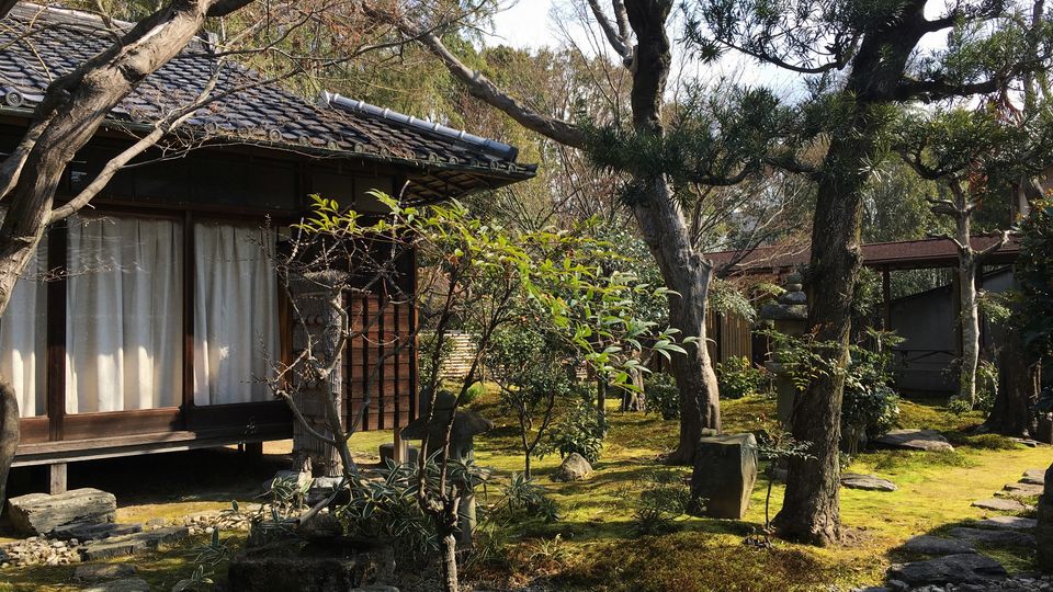 鹿王院の茶室(Tea house of the Rokuo-in Temple)